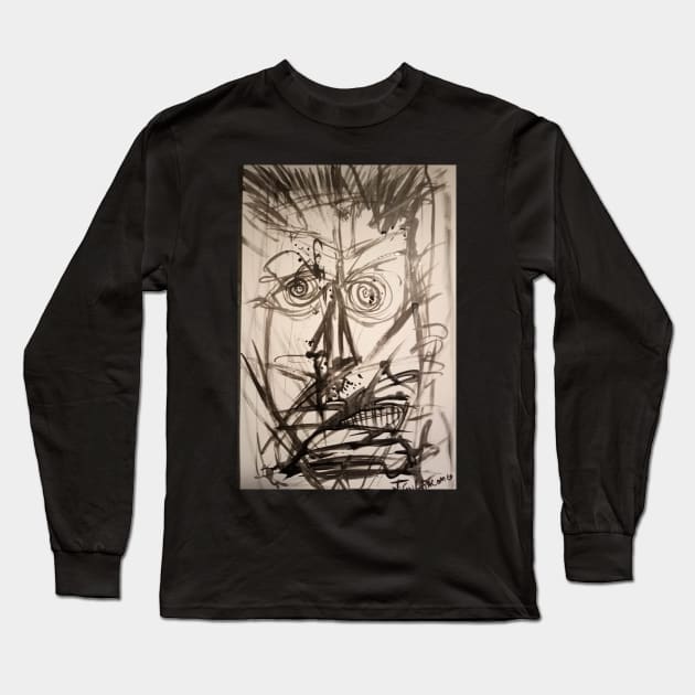 Distorted Long Sleeve T-Shirt by Slaygoth